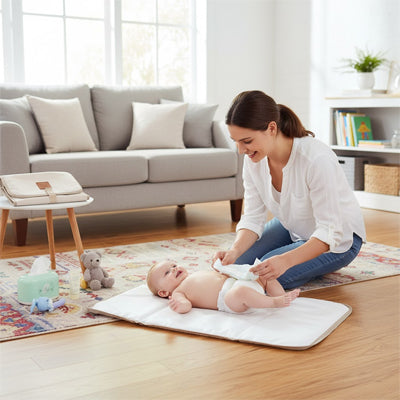 tapis a langer nomade rituel rassurant