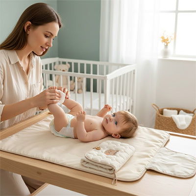tapis a langer nomade surface en coton