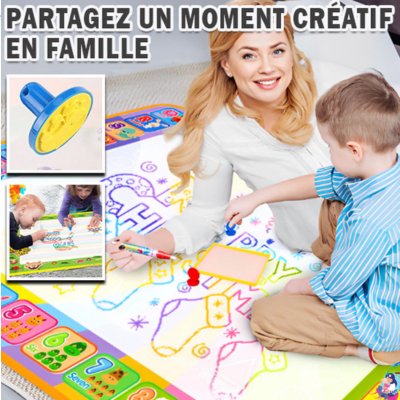 Tapis de dessin magique AQUAREV MAT™ - bebemam.com