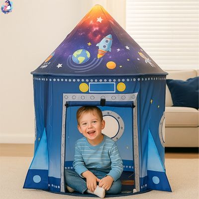 tente enfant astronaut installation eclair