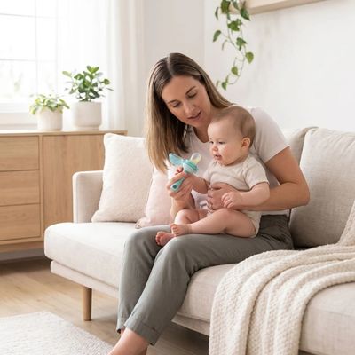 tetine pour bebe en silicone confort