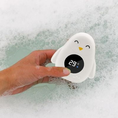thermometre bain bebe pingouin