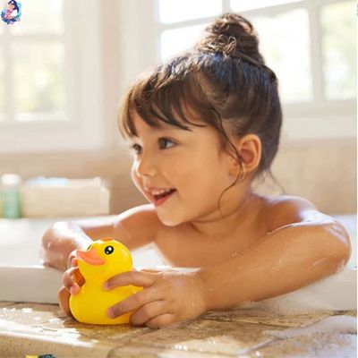 thermometre bain bebe yellow duck non toxique