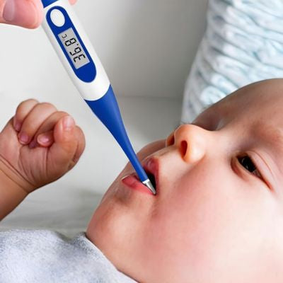 thermometre digitals bleu