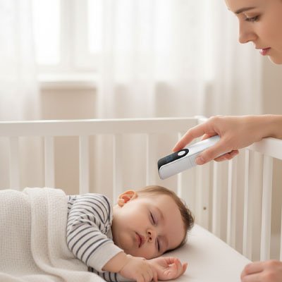 thermometre frontal ideal pendant le sommeil