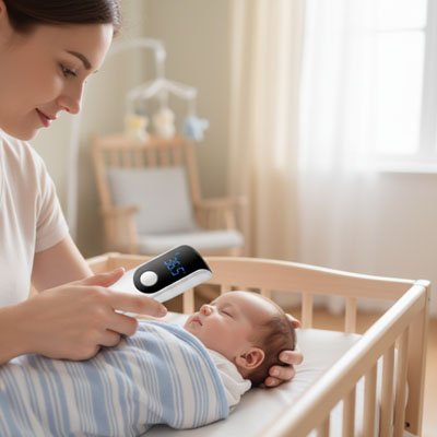 thermometre frontal silencieux