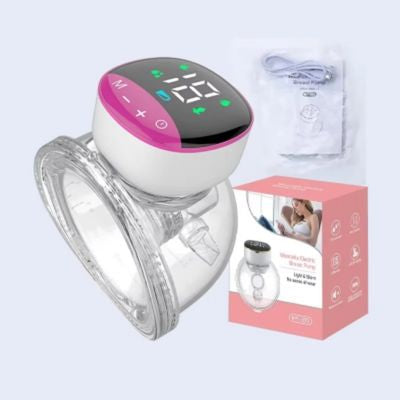 tire lait portable rouge