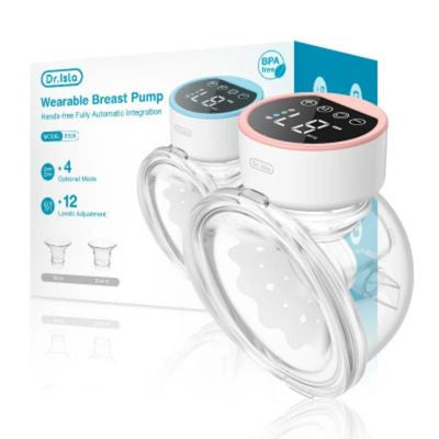 tire lait portables rose