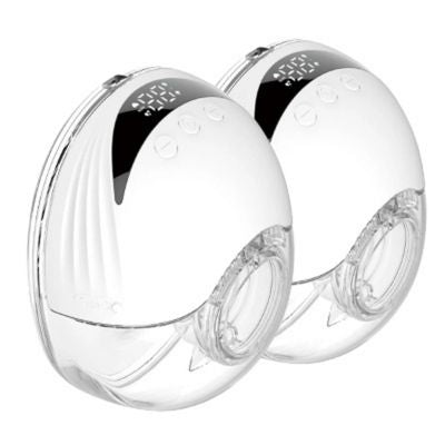 tire lait portable deux blanc