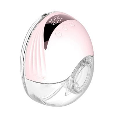 tire lait portable rose