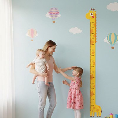 toise enfant double fonction decorative