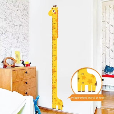 toise enfant girafe