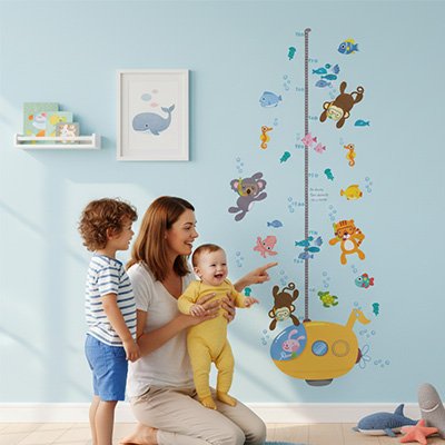 toise enfant installation facile