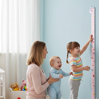 toise enfant souple repositionnable