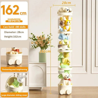 tour de rangement blanc