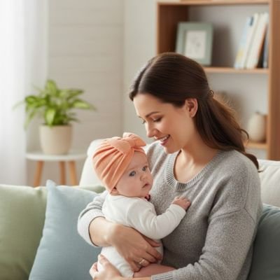 turban bebe fille protection thermique