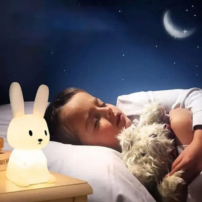 Veilleuse lapin LED | douceur et sécurité