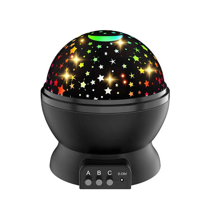 Veilleuse projecteur ETOILE-noir