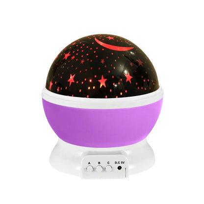 Veilleuse projecteur ETOILE-violet