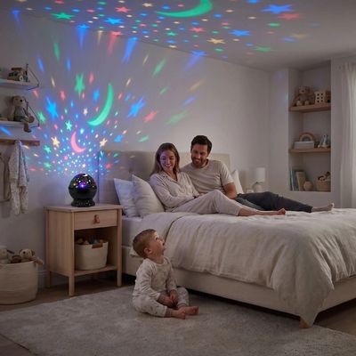 veilleuse projecteur univers feerique