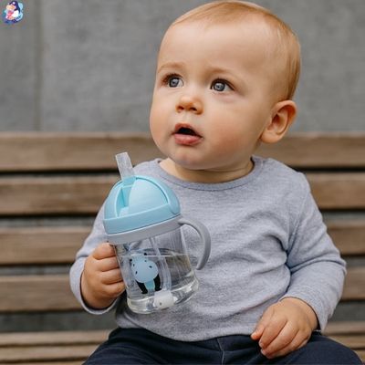 verre bebe anti fuite ergonomique resitant aux chutes