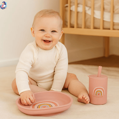 verre bebe anti fuite silicone design ergonomique