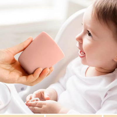 verre bebe en silicone anti renversement allie parfait