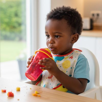 verre bebe poignees ergonomiques amovibles