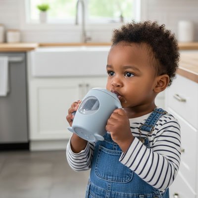 verre bebe poignees ergonomiques