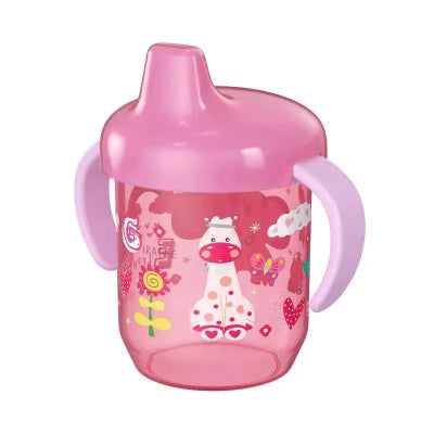 verre bebe rose