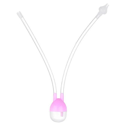Aspirateur nasal pour nouveau ne nasolux rose clair
