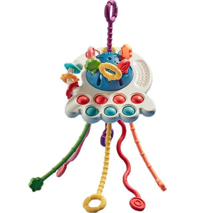 Jouets sensoriels en Silicone sensin violet