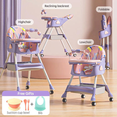 Chaise haute inclinable pour bébé - bebemam.com