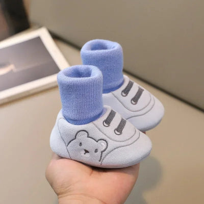 chaussures bebe d hiver bleu