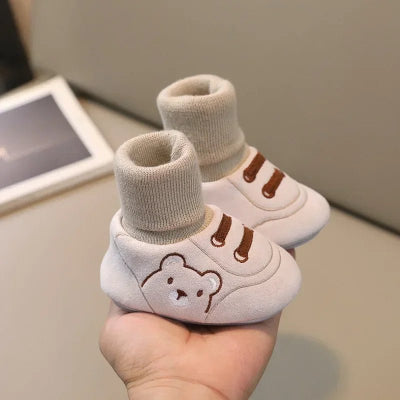 chaussures bebe d hiver kaki