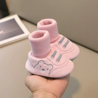 chaussures bebe d hiver rose