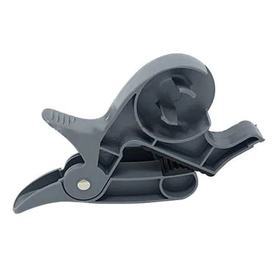 clips demballage cadeaux gris