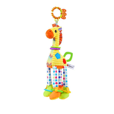 hochets en peluche pour bebe girafe  
