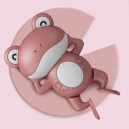 jouet de bain grenouille baby smile rouge