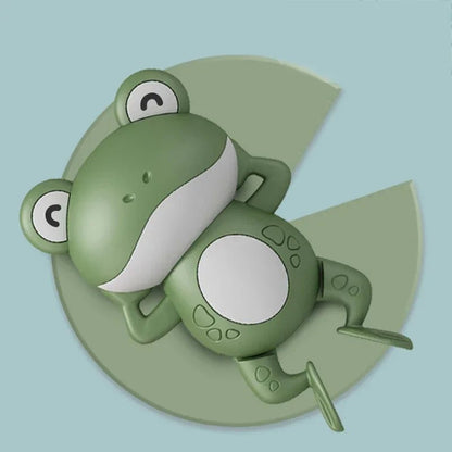 jouet de bain grenouille baby smile vert