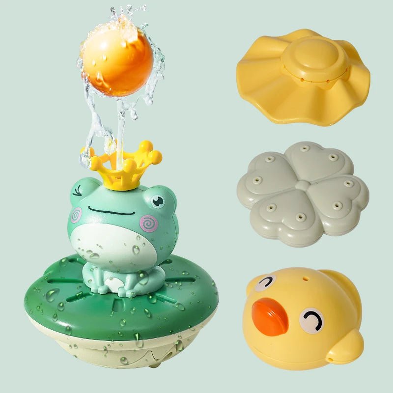 Jouets De Bain Électrique Grenouille - bebemam.com